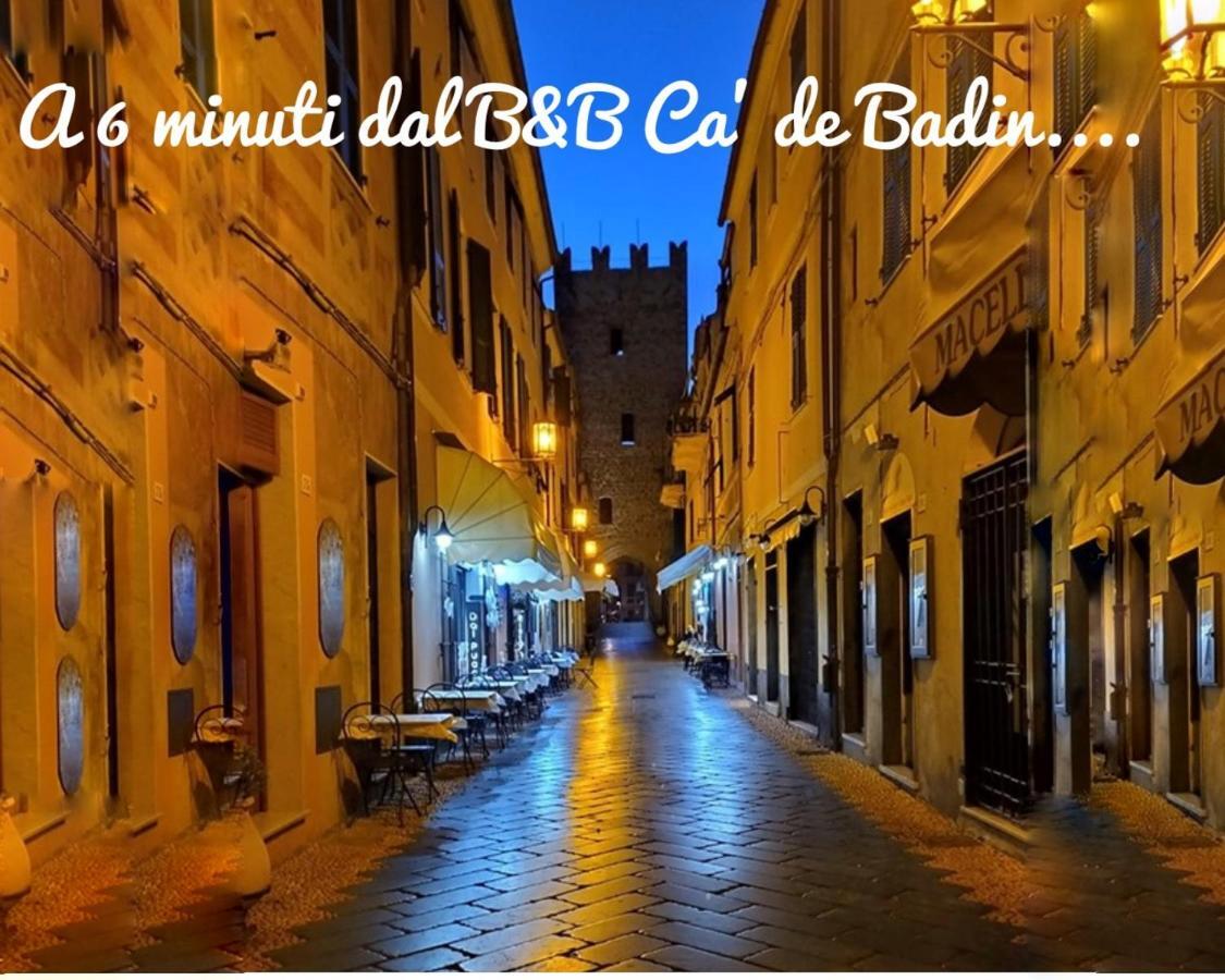 Bed and Breakfast Ca' de Badin Noli Exterior foto